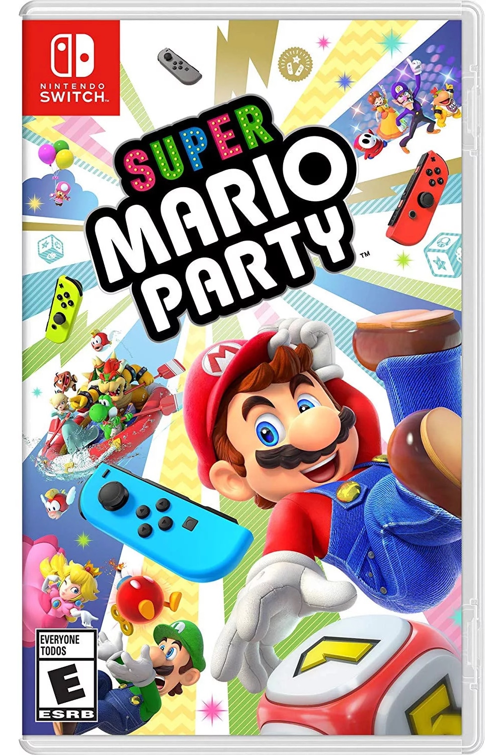 Super Mario Party artwork for Nintendo Switch.